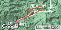 Track GPS Zvolen - szybka pętelka po Wielkiej Fatrze